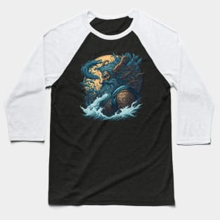 poseidon art Baseball T-Shirt